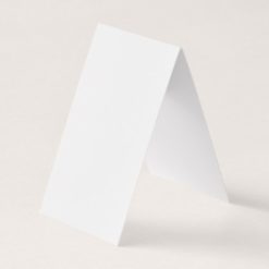 Custom Vertical Tent Fold Folded Business Card