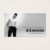 Customizable Photo Card for DJs