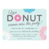 Donut Party Invitations | Donut Birthday Party
