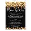 Elegant Graduation Party Gold Lights Card