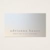 Elegant Modern Professional Luminous Taupe Gray Business Card