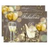 Fabulous Gold Beige Champagne Birthday Party 2 Card