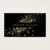 Faux Gold Confetti Dots Event Planner