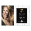 Gold Foil Nursing Graduation Party | Announcement