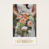Gold Gradient | Photography Business Cards