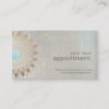 Gold Lotus Salon and Spa Appointment Card