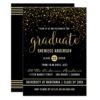 Graduation Party | Shimmering Gold Confetti Card