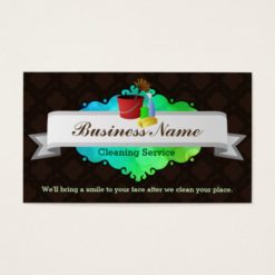 Great House cleaning business cards