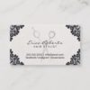 Hair Stylist Vintage Black Laced Salon Appointment