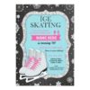 Ice Skating Birthday Party Snowflake Chalk Invite