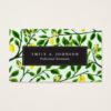 Lemon Tree Print Business Cards