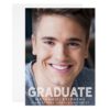 Masculine Graduation Photo Announcement