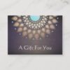 Massage Therapist Gift Card