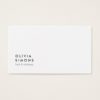 Minimalist Business Cards