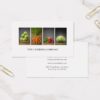 Modern Elegant White Nutrition Coach Chef Business Card
