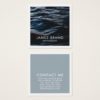 Modern Photography Photographer Square Business Card