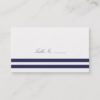 Nautical Seahorse Guest Table Escort Cards