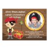 Pirate Ahoy Mates Boy Photo Birthday Party Card