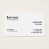 Professional Modern Plain Simple Computer Repair Business Card