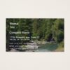 Rivers Streams Trees Forests Business Card