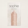 Rose Gold  Sequin Hair Stylist Spray Can Salon Business Card