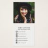 Simple Photo Social Media Business Card