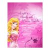 Sleeping Beauty Birthday Invitation