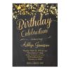 Sparkle Glitter Surprise Birthday Invitation