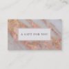 Sparkling Pink Marble Abstract Gift Certificate