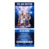 Sports Themed Basketball Birthday Party Ticket Card