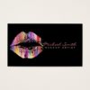 Stylish Lips Makeup Artist #23 Business Card