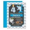 Summer Shark Birthday Invitation
