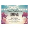 Sweet 16 Sixteen BBQ Party Summer String Lights Card