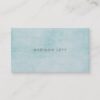 Turquoise Minimalist Distressed Appointment Cards