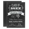 Vintage Chalkboard Graduation party Invitation