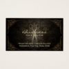 Vintage Damask Hair Stylist Salon Appointment Business Card