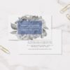Vintage Floral Business Cards | Navy