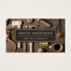 Vintage Rustic Tools Carpenter Handyman Woodworker Business Card