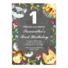 Woodland Chalkboard Birthday Invitation