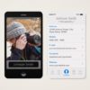 iPhone iOS Style - Personal Photo Profile Business Card